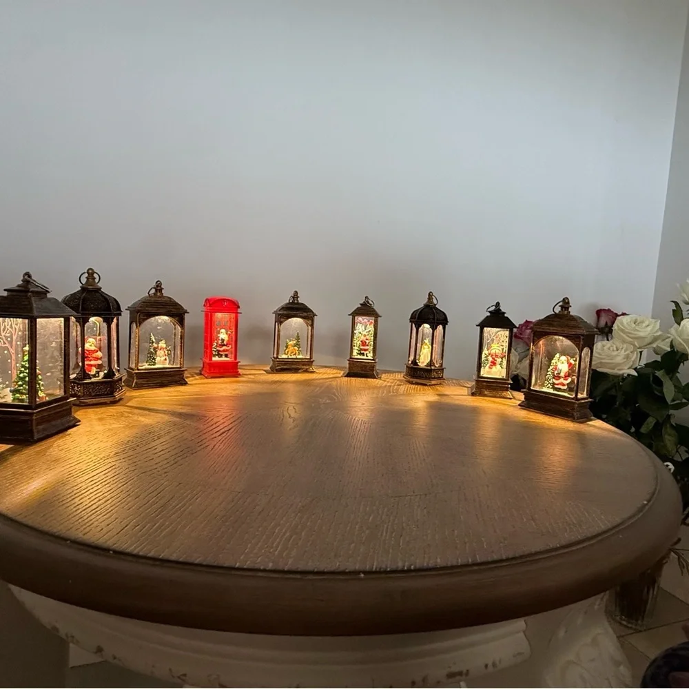 Snowman Woodland Lantern – Light-Up Festive Christmas Display